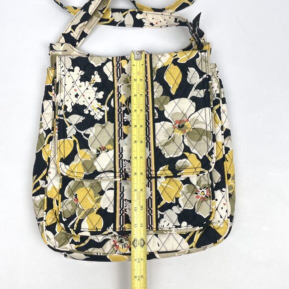 Vera Bradley Hipster Mailbag Crossbody Bag Purse & Zip Around Wallet DOGWOOD - Picture 8 of 16